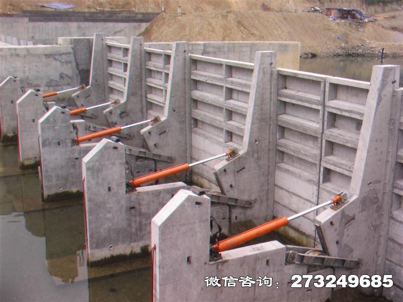 红安县止水大坝闸门