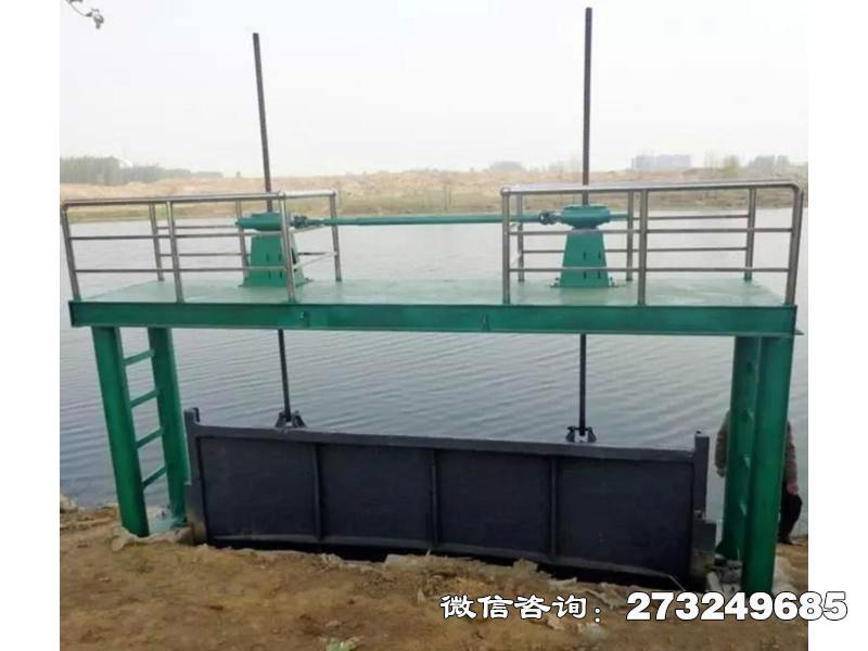 屯溪水坝拦水闸门