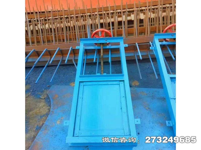红安县机闸一体铸铁水利闸门